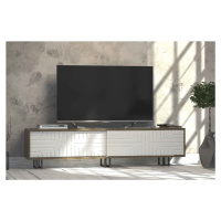 Sofahouse Designový TV stolek Barid 180 cm dub bílý