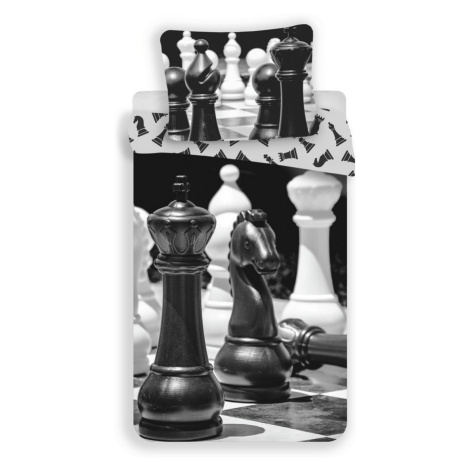 Jerry Fabrics Bavlněné povlečení Šachy