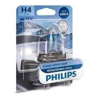 Philips H4 12V WhiteVision ultra 1ks