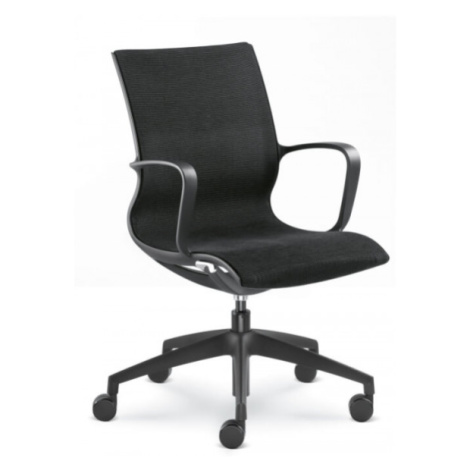 LD SEATING kancelářká židle Everyday 750 černý rám s područkami