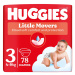 Huggies Little Movers 3 4-9 kg jednorázové plenky 78 ks