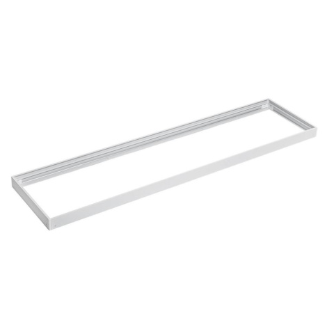 Kovový rám pro instalaci LED panelů 1200x300 mm bílá Donoci