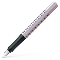 Faber-Castell Faber-Castell, 140844, Grip Edition, plnící pero, perleťová, hrot M, 1 ks