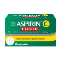 ASPIRIN C FORTE 800MG/480MG šumivá tableta 10