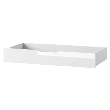 Zásuvka pod postel Selene 160 cm, bílá mat / bílá lesk BAUMAX