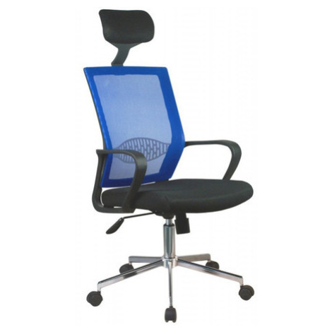 Kancelářská židle OCF-9, modrá Akord