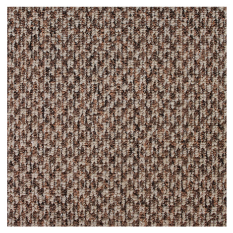 Spoltex koberce Liberec AKCE: 200x200 cm Metrážový koberec Country 67 hnědý - Bez obšití cm