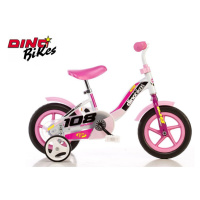 Dětské kolo růžové, Dino Bikes, W012675