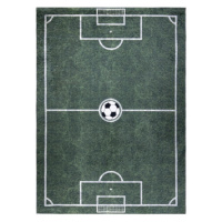 Dětský kusový koberec Bambino 2138 Football green 180x270 cm