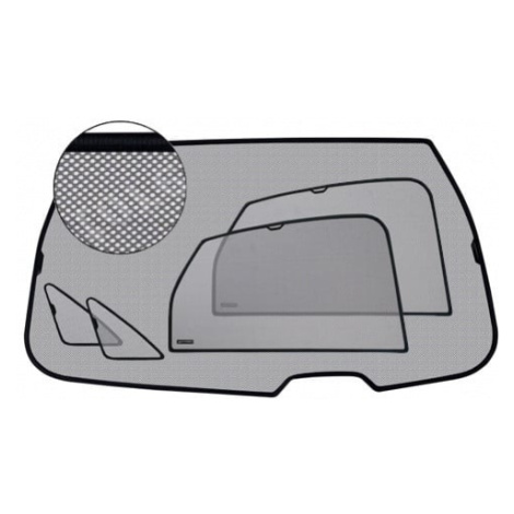 Sluneční clony Opel Zafira C 2012-2019 (se senzory v bočních oknech kufru) Laitovo