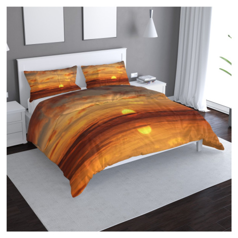 Povlečení Oranžové slunce - 140x200 / 90x70