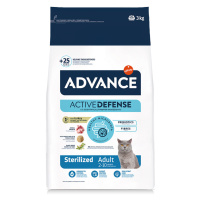 Advance Cat Sterilized krůtí - 2 x 3 kg