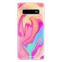 iSaprio Orange Liquid pro Samsung Galaxy S10