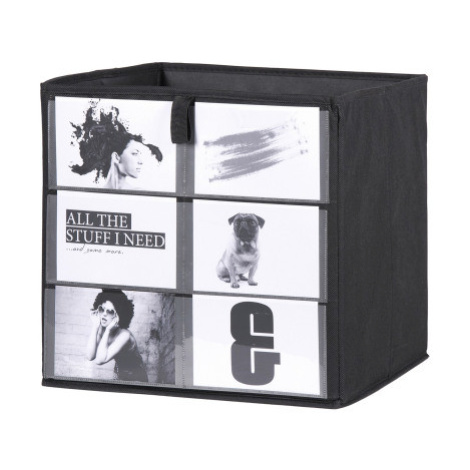 Úložný box s kapsičkami na fotky Fotobox Asko