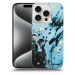 Silikonový černý obal pro Apple iPhone 16 Pro - Organic blue