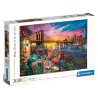 Clementoni - Puzzle 3000 Západ slunce nad Manhattanem