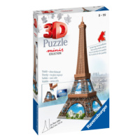 Puzzle 3D Mini budova - Eiffelova věž - položka 54 dílků