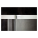 Ravak Matrix MSD2-120 L satin+Transparent sprchové posuvné dveře 120 cm, levé, matný rám, čiré s