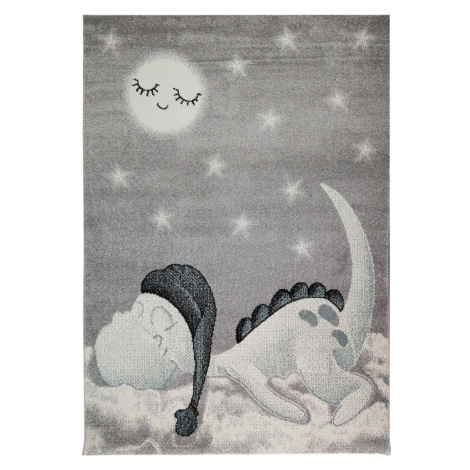 Ayyildiz, Dětský kusový koberec Bambi 840 blue, 160x230, modrá, dětský pokoj