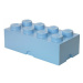 LEGO® úložný box 8 - světle modrá 250 x 500 x 180 mm