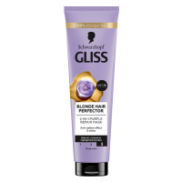 Schwarzkopf Gliss Blonde Hair Perfector 2 v 1 fialová regenerační maska 150ml