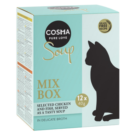 Cosma Soup zkušební balení - 24 x 40 g (mix 1)