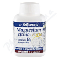 MedPharma Magnesium citrát Forte B6 tbl.67