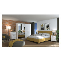 Moderní ložnice auri i - dub artisan/bílá