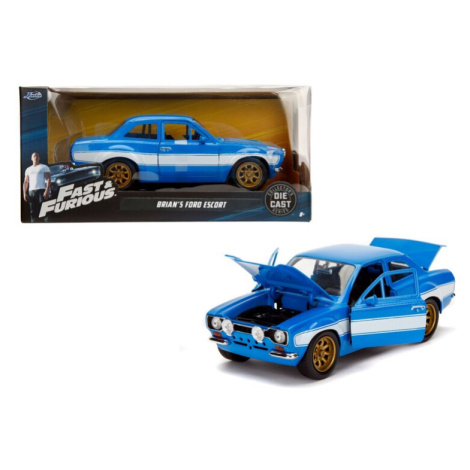 JADA - Rychle a zběsile Brianovo auto 1974 Ford Escort 1:24