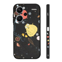 TopQ Kryt Design Xiaomi Redmi Note 13 Pro+ 5G Kočička černý 123180