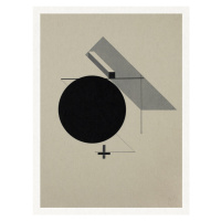 Obrazová reprodukce Abstract Composition No.4 - El Lissitzky, 30x40 cm
