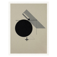 Obrazová reprodukce Abstract Composition No.4, El Lissitzky, 30 × 40 cm