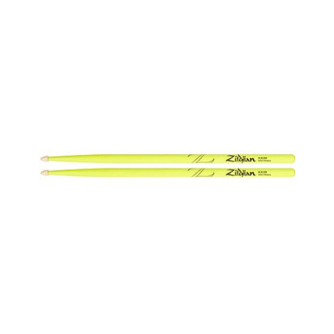 ZILDJIAN 5A Acorn Wood Neon Yellow