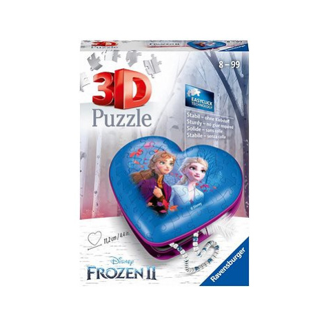 Ravensburger 3D 112364 Srdce Disney Ledové království 2 54 dílků