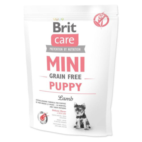 Krmivo Brit Care Mini Grain Free Puppy Lamb 0,4kg