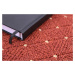 Condor Carpets Metrážový koberec Udinese terra - neúčtujeme odřezky z role! - Kruh s obšitím cm