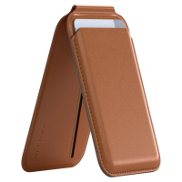 Satechi magnetický stojánek / peněženka Vegan-Leather pro Apple iPhone 12/13/14/15 (všechny mode