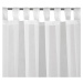 Dekorační záclona s poutky LADA 250 bílá 140x250 cm (cena za 1kus) MyBestHome