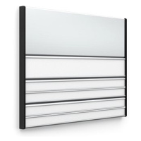 Accept Dveřní tabulka ACS stříbrná (kombinovaný systém, 187 x 156 mm) (stříbrná tabulka)