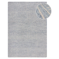 Světle modrý ručně tkaný vlněný koberec 200x290 cm Memphis Wool – Flair Rugs