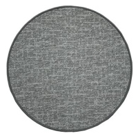 Kusový koberec Alassio šedý kruh