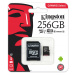 Kingston microSD Class 10 256GB karta adaptér