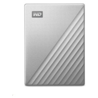 WD My Passport Ultra 5TB, Externí HDD, USB-C 3.0, pro MAC, stříbrná