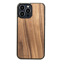 Pouzdro Bewood pro iPhone 13 Pro Max Americký Ořech