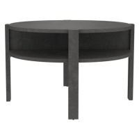Konferenční stolek TOBAGO beton/tmavě šedá
