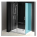 GELCO ONE sprchové dveře s pevnou částí 900 čiré sklo GO4890