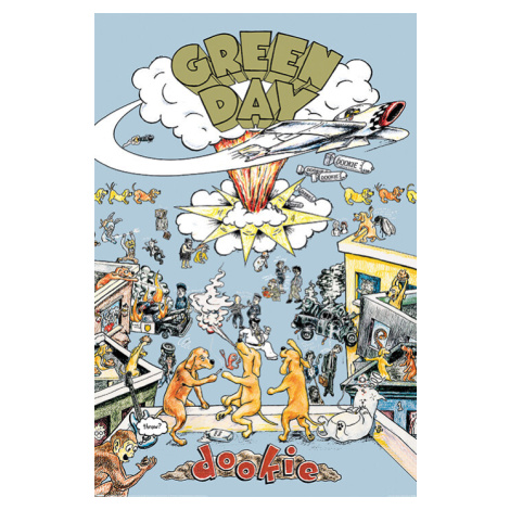 Plakát, Obraz - Green Day - Dookie, (61 x 91.5 cm) Pyramid