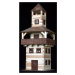 Walachia věž - dřevěná slepovací stavebnice