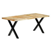 Jídelní stůl 180x90x76 cm masivní mangovníkové dřevo 283780