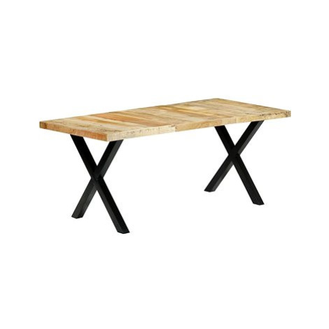 Jídelní stůl 180x90x76 cm masivní mangovníkové dřevo 283780 SHUMEE